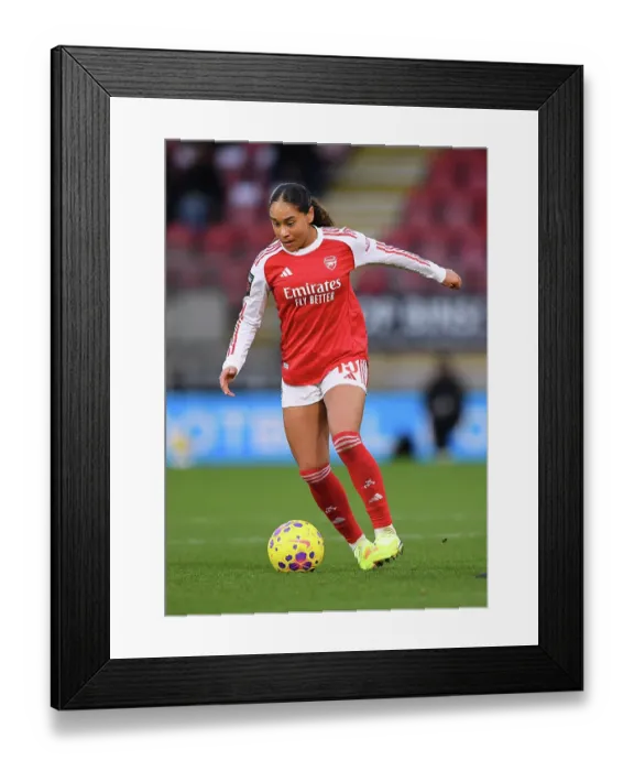 Framed Print : Tottenham Hotspur v Arsenal - Barclays Women's Super League Tottenham Hotspur v Arsenal - Barclays Women's Super League