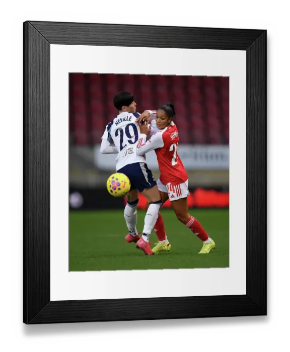 Framed Print : Tottenham Hotspur v Arsenal - Barclays Women's Super League Tottenham Hotspur v Arsenal - Barclays Women's Super League