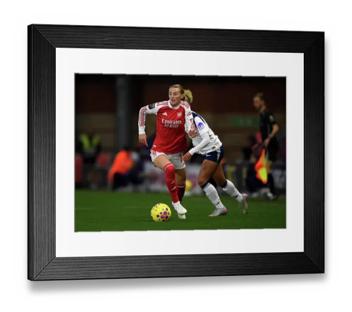 Framed Print : Tottenham Hotspur v Arsenal - Barclays Women's Super League Tottenham Hotspur v Arsenal - Barclays Women's Super League