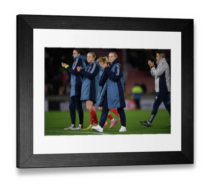 Framed Print : Tottenham Hotspur v Arsenal - Barclays Women's Super League Tottenham Hotspur v Arsenal - Barclays Women's Super League