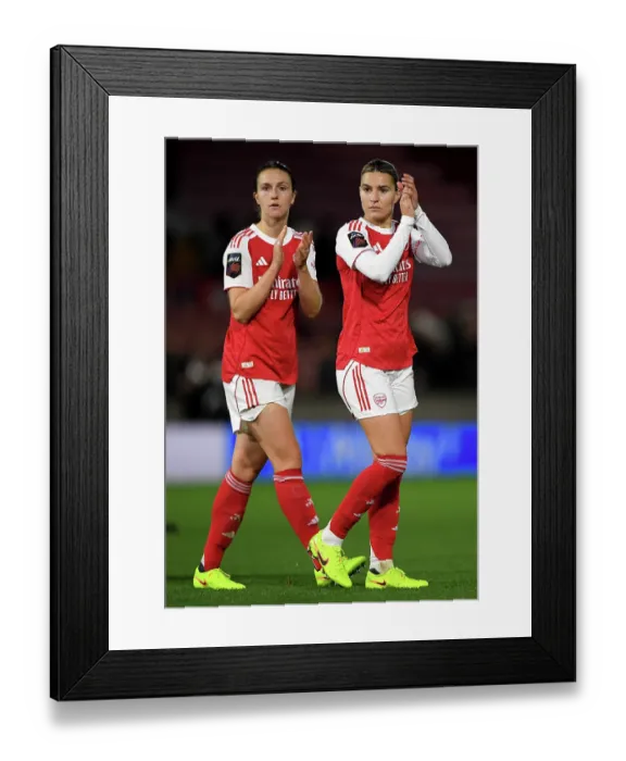 Framed Print : Tottenham Hotspur v Arsenal - Barclays Women's Super League Tottenham Hotspur v Arsenal - Barclays Women's Super League