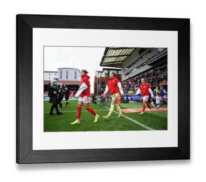 Framed Print : Tottenham Hotspur v Arsenal - Barclays Women's Super League Tottenham Hotspur v Arsenal - Barclays Women's Super League