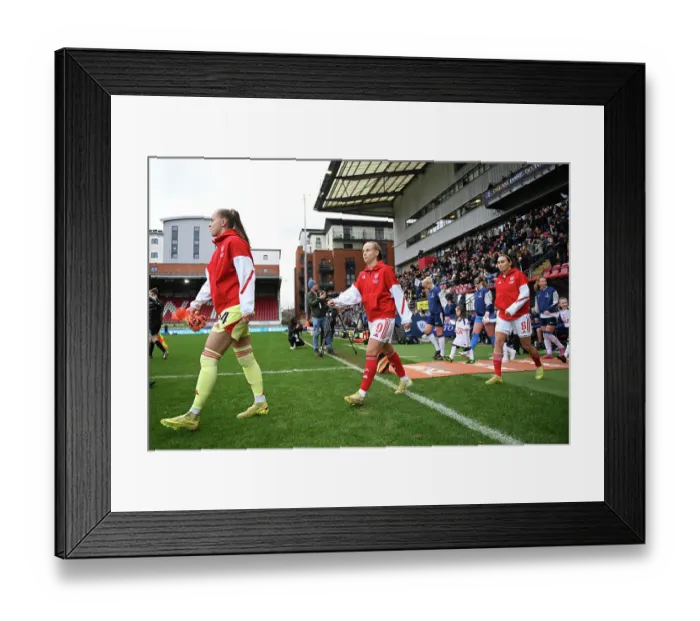 Framed Print : Tottenham Hotspur v Arsenal - Barclays Women's Super League Tottenham Hotspur v Arsenal - Barclays Women's Super League