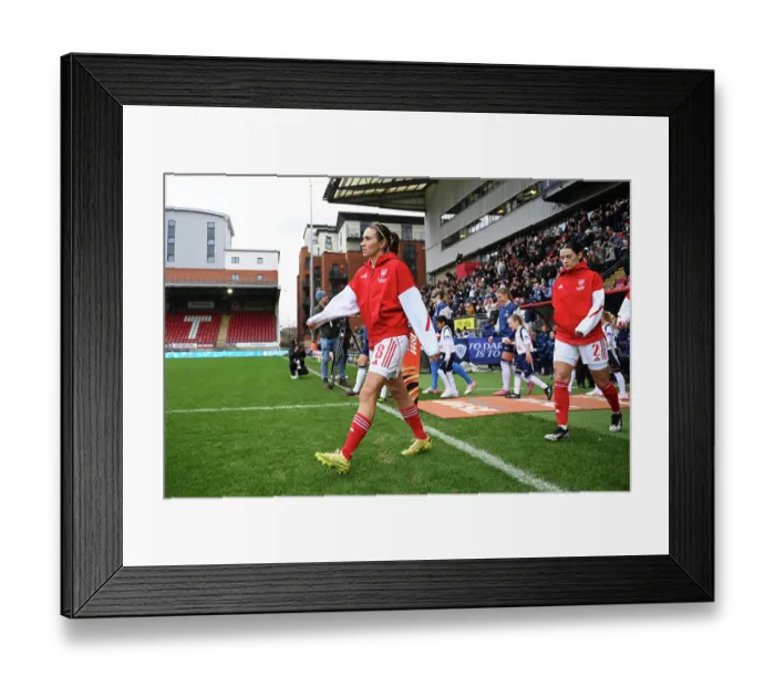 Framed Print : Tottenham Hotspur v Arsenal - Barclays Women's Super League Tottenham Hotspur v Arsenal - Barclays Women's Super League