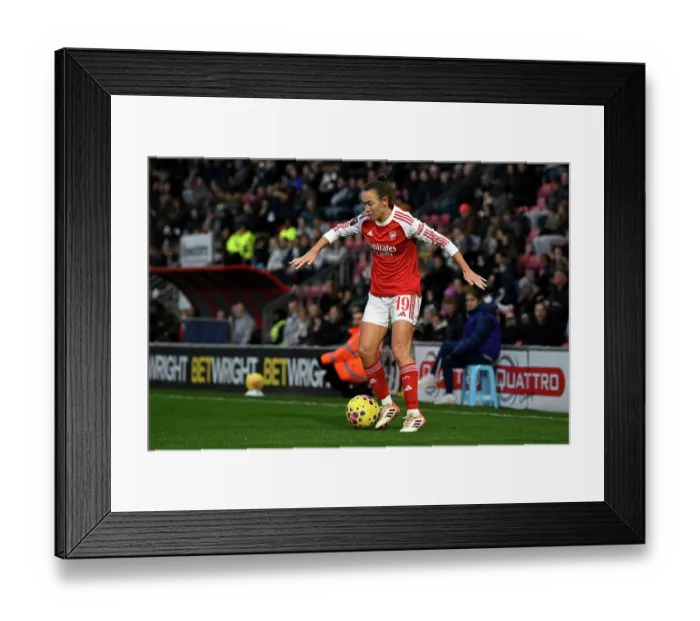 Framed Print : Tottenham Hotspur v Arsenal - Barclays Women's Super League Tottenham Hotspur v Arsenal - Barclays Women's Super League