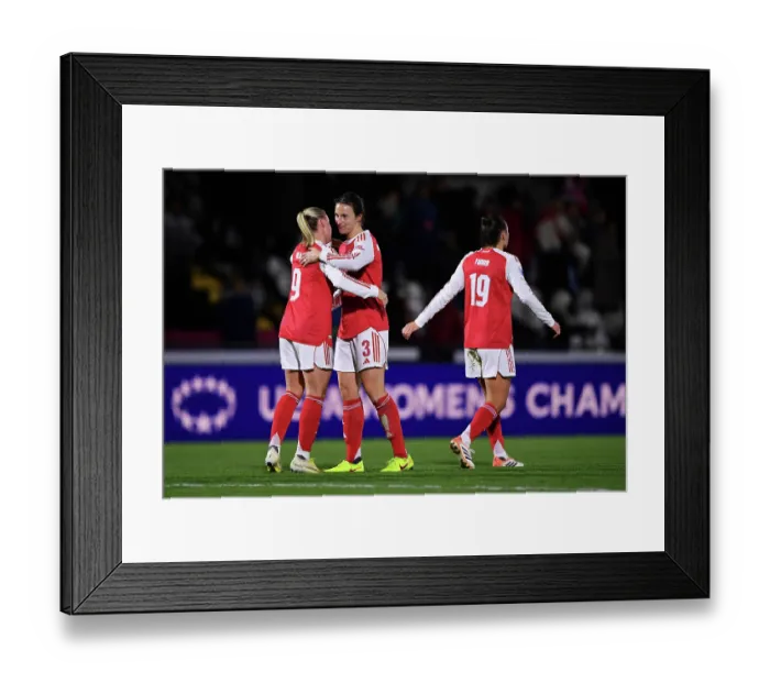 Framed Print : Arsenal FC v Real Madrid CF - UEFA Women's Champions League 2025 / 26 League Phase MD4 Arsenal FC v Real Madrid CF - UEFA Women's Champions League 2025 / 26 League Phase MD4 Framed Print : Arsenal FC v Real Madrid CF - UEFA Women's Champions League 2025 / 26 League Phase MD4 Arsenal FC v Real Madrid CF - UEFA Women's Champions League 2025 / 26 League Phase MD4