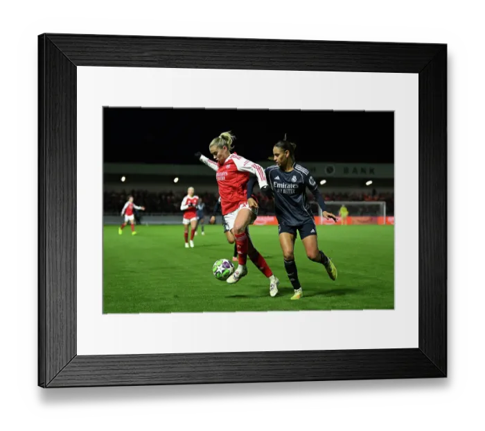 Framed Print : Arsenal FC v Real Madrid CF - UEFA Women's Champions League 2025 / 26 League Phase MD4 Arsenal FC v Real Madrid CF - UEFA Women's Champions League 2025 / 26 League Phase MD4 Framed Print : Arsenal FC v Real Madrid CF - UEFA Women's Champions League 2025 / 26 League Phase MD4 Arsenal FC v Real Madrid CF - UEFA Women's Champions League 2025 / 26 League Phase MD4