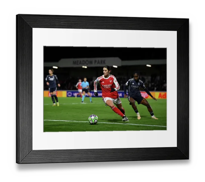 Framed Print : Arsenal FC v Real Madrid CF - UEFA Women's Champions League 2025 / 26 League Phase MD4 Arsenal FC v Real Madrid CF - UEFA Women's Champions League 2025 / 26 League Phase MD4 Framed Print : Arsenal FC v Real Madrid CF - UEFA Women's Champions League 2025 / 26 League Phase MD4 Arsenal FC v Real Madrid CF - UEFA Women's Champions League 2025 / 26 League Phase MD4