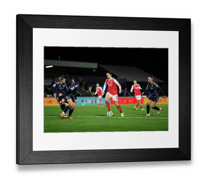 Framed Print : Arsenal FC v Real Madrid CF - UEFA Women's Champions League 2025 / 26 League Phase MD4 Arsenal FC v Real Madrid CF - UEFA Women's Champions League 2025 / 26 League Phase MD4 Framed Print : Arsenal FC v Real Madrid CF - UEFA Women's Champions League 2025 / 26 League Phase MD4 Arsenal FC v Real Madrid CF - UEFA Women's Champions League 2025 / 26 League Phase MD4