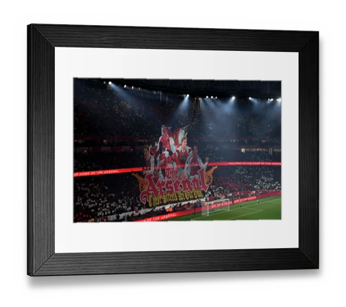 Framed Print : Arsenal v Tottenham Hotspur - Premier League
