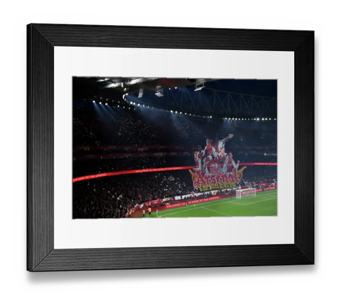 Framed Print : Arsenal v Tottenham Hotspur - Premier League