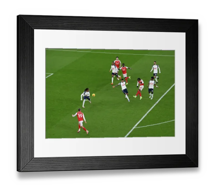Framed Print : Arsenal v Tottenham Hotspur - Premier League