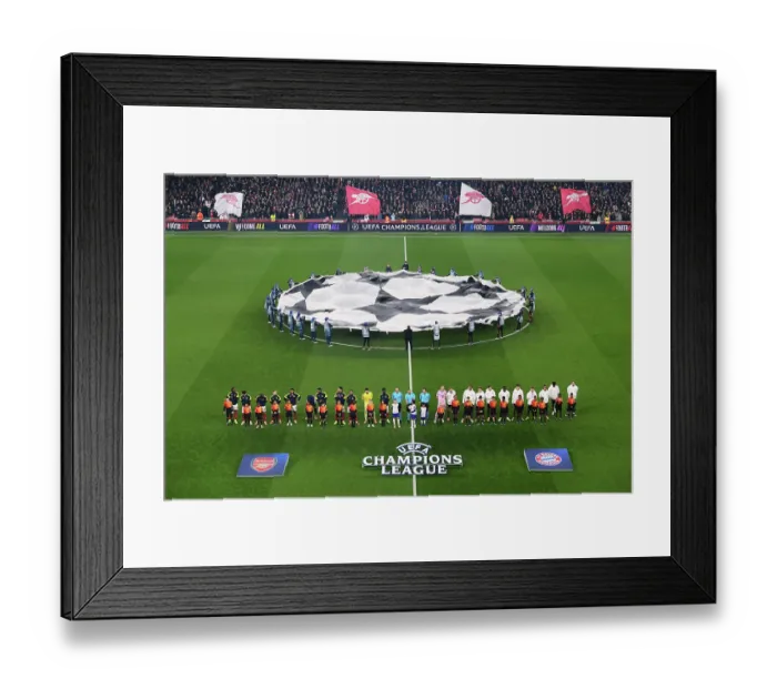 Framed Print : Arsenal FC v FC Bayern Munchen - UEFA Champions League 2025 / 26 League Phase MD5 Arsenal FC v FC Bayern München - UEFA Champions League 2025 / 26 League Phase MD5
