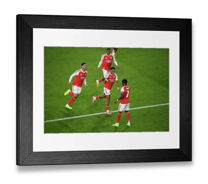 Framed Print : Arsenal FC v FC Bayern Munchen - UEFA Champions League 2025 / 26 League Phase MD5 Arsenal FC v FC Bayern München - UEFA Champions League 2025 / 26 League Phase MD5