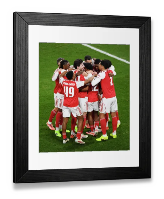 Framed Print : Arsenal FC v FC Bayern Munchen - UEFA Champions League 2025 / 26 League Phase MD5 Arsenal FC v FC Bayern München - UEFA Champions League 2025 / 26 League Phase MD5