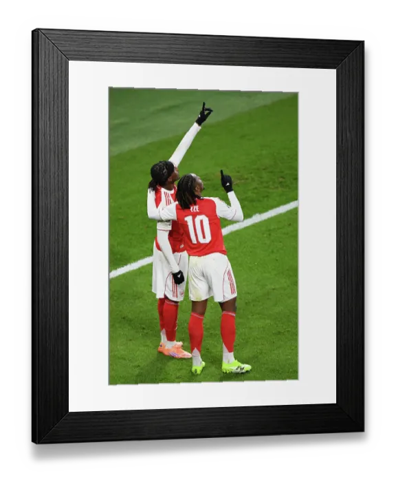 Framed Print : Arsenal FC v FC Bayern Munchen - UEFA Champions League 2025 / 26 League Phase MD5 Arsenal FC v FC Bayern München - UEFA Champions League 2025 / 26 League Phase MD5