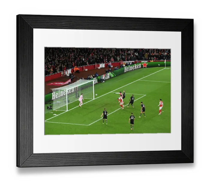 Framed Print : Arsenal FC v FC Bayern Munchen - UEFA Champions League 2025 / 26 League Phase MD5 Arsenal FC v FC Bayern München - UEFA Champions League 2025 / 26 League Phase MD5