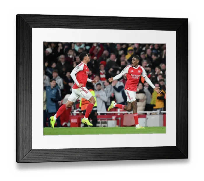 Framed Print : Arsenal FC v FC Bayern Munchen - UEFA Champions League 2025 / 26 League Phase MD5 Arsenal FC v FC Bayern München - UEFA Champions League 2025 / 26 League Phase MD5