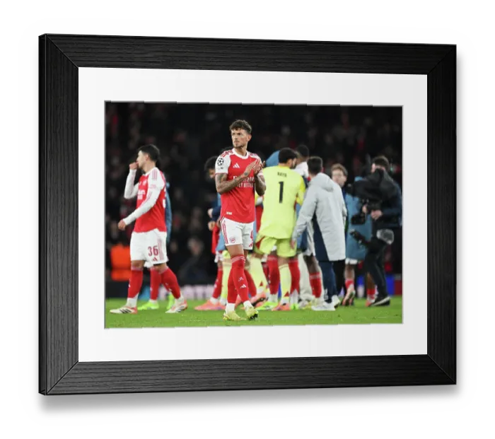 Framed Print : Arsenal FC v FC Bayern München - UEFA Champions League 2025 / 26 League Phase MD5