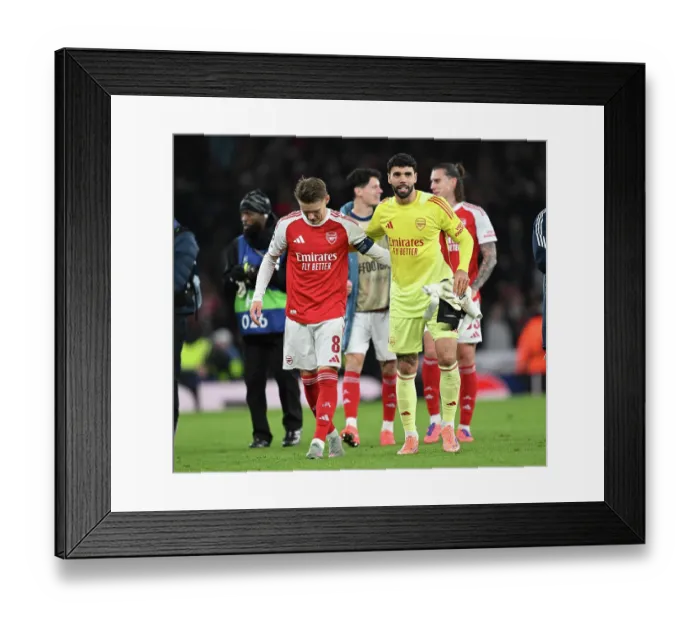 Framed Print : Arsenal FC v FC Bayern Munchen - UEFA Champions League 2025 / 26 League Phase MD5 Arsenal FC v FC Bayern München - UEFA Champions League 2025 / 26 League Phase MD5