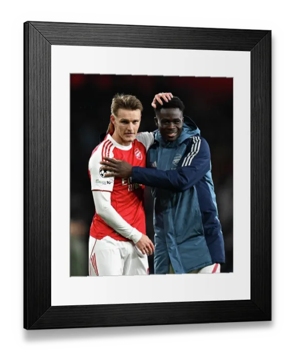 Framed Print : Arsenal FC v FC Bayern München - UEFA Champions League 2025 / 26 League Phase MD5 Framed Print : Arsenal FC v FC Bayern München - UEFA Champions League 2025 / 26 League Phase MD5
