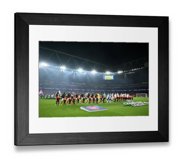 Framed Print : Arsenal FC v FC Bayern München - UEFA Champions League 2025 / 26 League Phase MD5 Framed Print : Arsenal FC v FC Bayern München - UEFA Champions League 2025 / 26 League Phase MD5