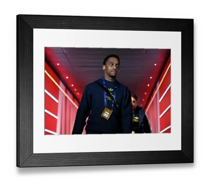 Framed Print : Arsenal FC v FC Bayern München - UEFA Champions League 2025 / 26 League Phase MD5