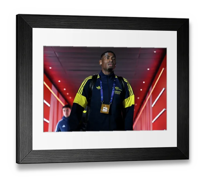 Framed Print : Arsenal FC v FC Bayern München - UEFA Champions League 2025 / 26 League Phase MD5 Framed Print : Arsenal FC v FC Bayern München - UEFA Champions League 2025 / 26 League Phase MD5