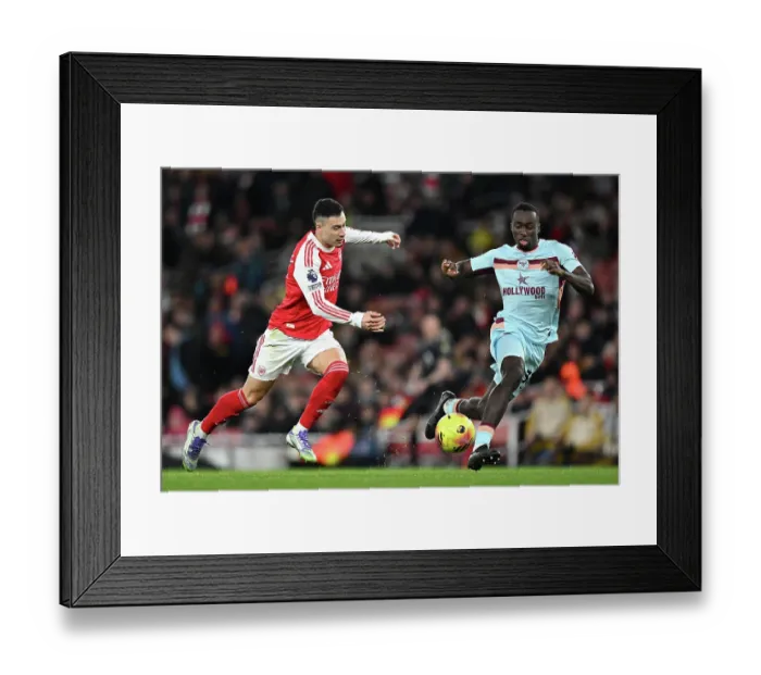 Framed Print : Arsenal v Brentford - Premier League