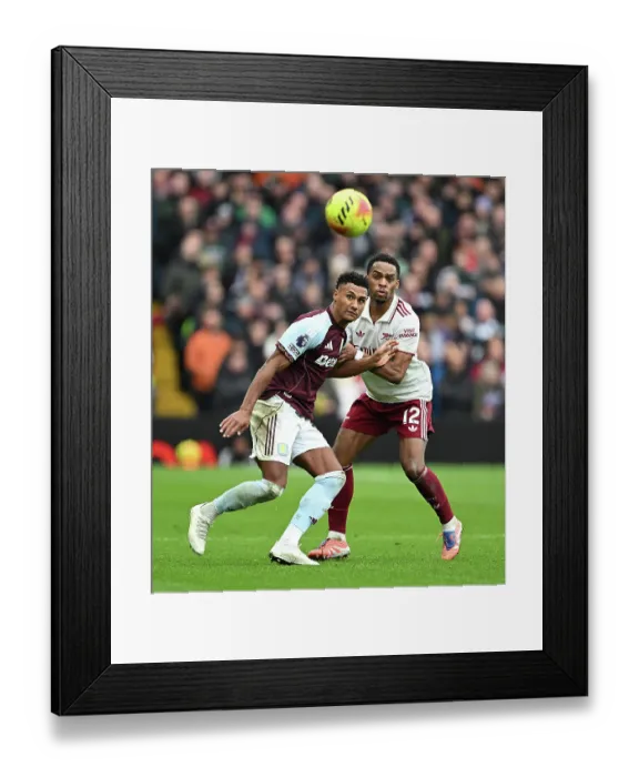 Framed Print : Aston Villa v Arsenal - Premier League