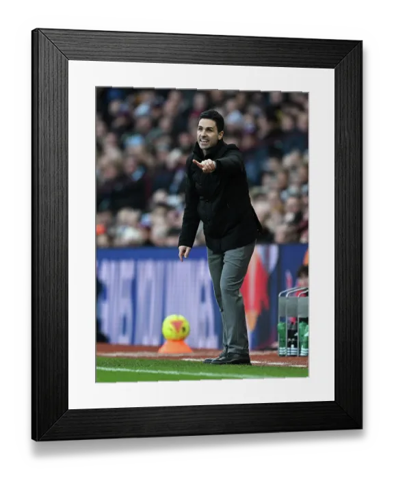 Framed Print : Aston Villa v Arsenal - Premier League