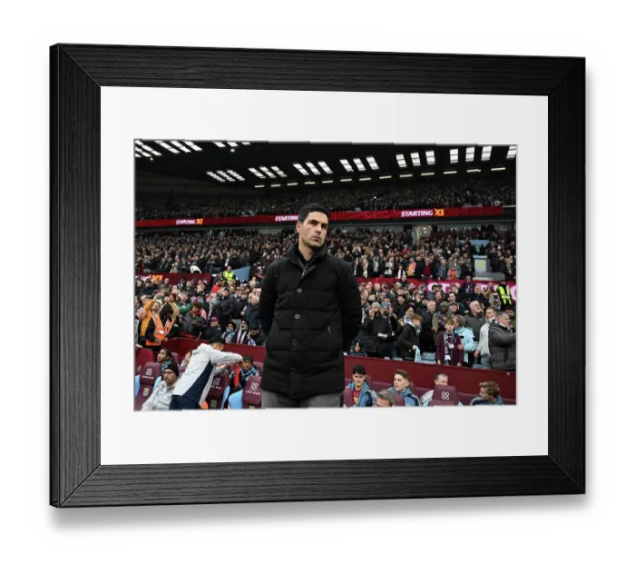 Framed Print : Aston Villa v Arsenal - Premier League