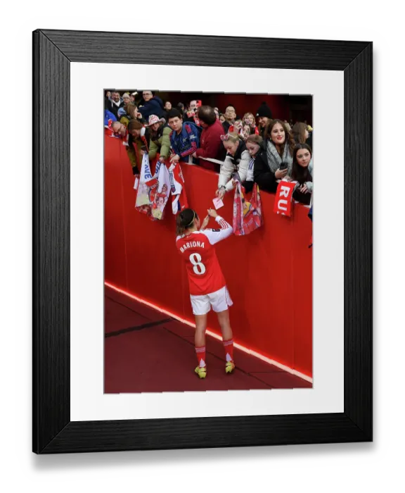 Framed Print : Arsenal v Liverpool - Barclays Women's Super League Arsenal v Liverpool - Barclays Women's Super League