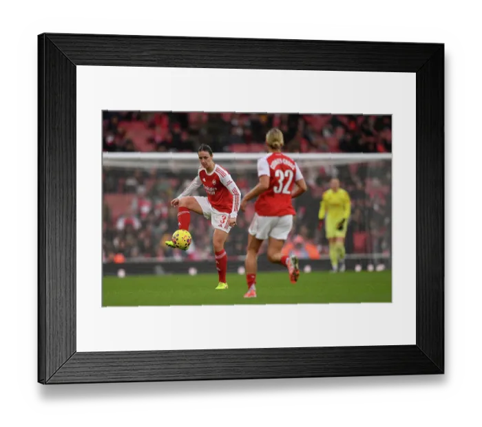 Framed Print : Arsenal v Liverpool - Barclays Women's Super League Arsenal v Liverpool - Barclays Women's Super League