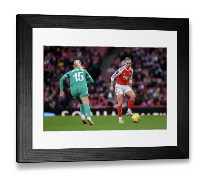 Framed Print : Arsenal v Liverpool - Barclays Women's Super League Arsenal v Liverpool - Barclays Women's Super League
