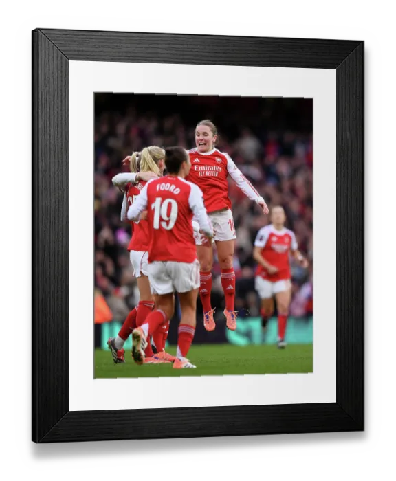 Framed Print : Arsenal v Liverpool - Barclays Women's Super League Arsenal v Liverpool - Barclays Women's Super League