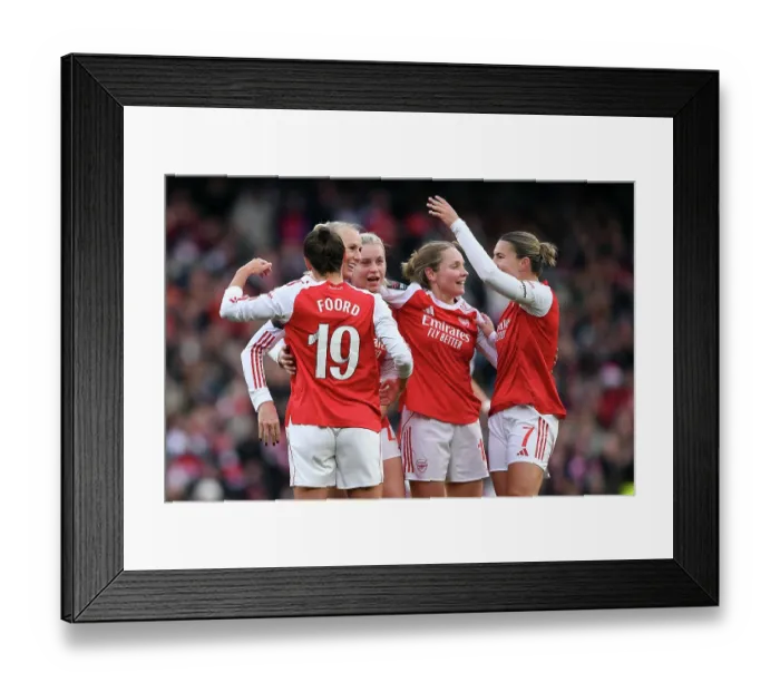 Framed Print : Arsenal v Liverpool - Barclays Women's Super League Arsenal v Liverpool - Barclays Women's Super League