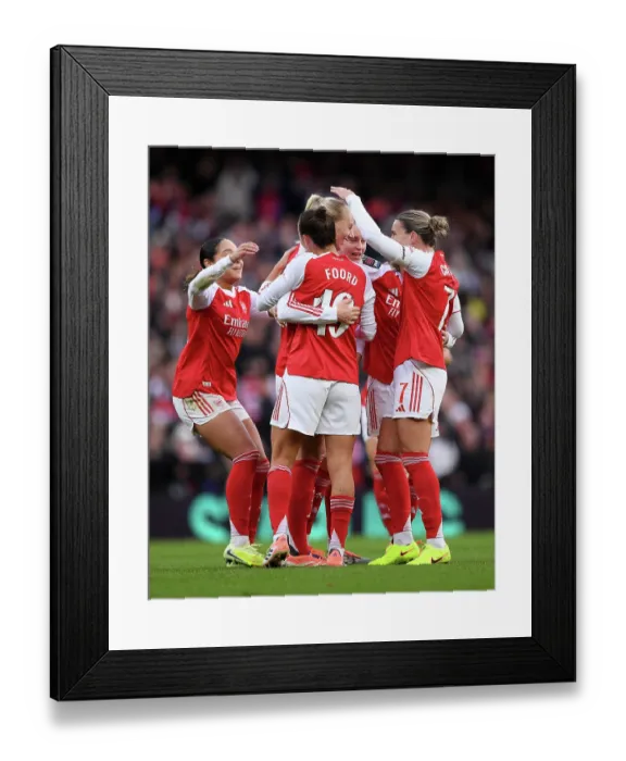 Framed Print : Arsenal v Liverpool - Barclays Women's Super League Arsenal v Liverpool - Barclays Women's Super League