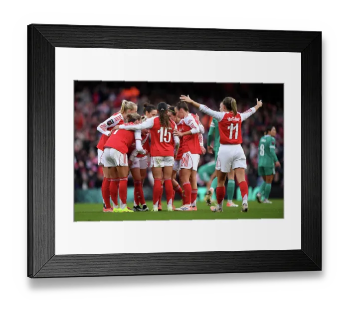 Framed Print : Arsenal v Liverpool - Barclays Women's Super League Arsenal v Liverpool - Barclays Women's Super League