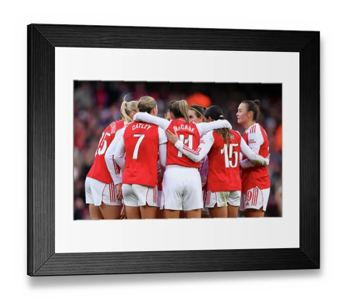 Framed Print : Arsenal v Liverpool - Barclays Women's Super League Arsenal v Liverpool - Barclays Women's Super League