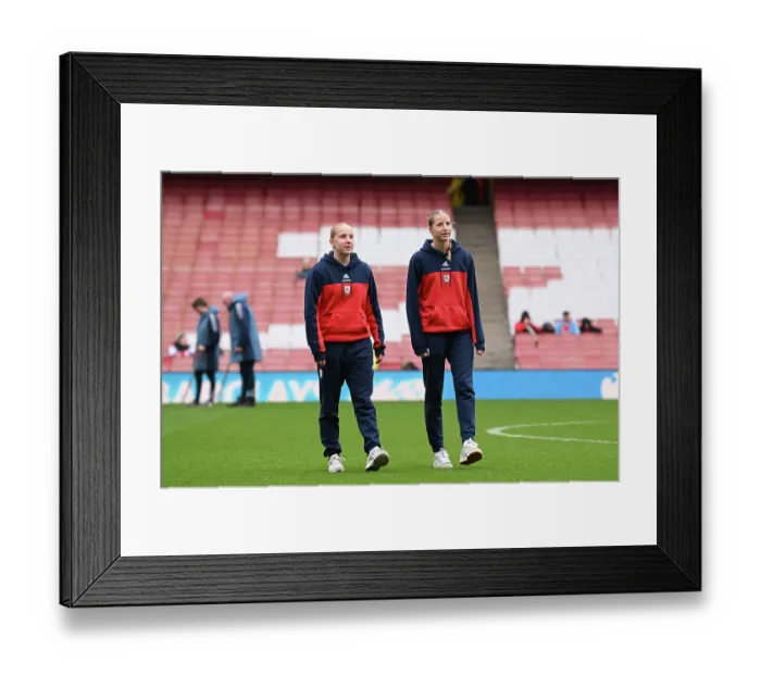 Framed Print : Arsenal v Liverpool - Barclays Women's Super League Arsenal v Liverpool - Barclays Women's Super League