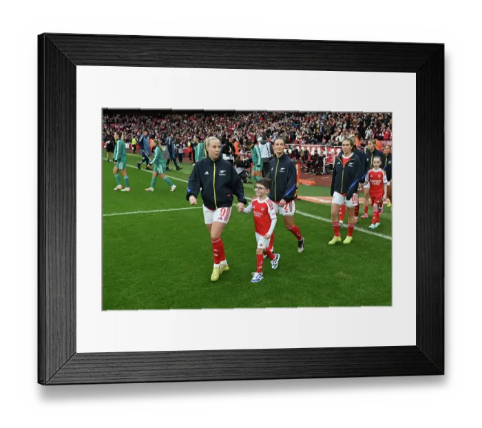Framed Print : Arsenal v Liverpool - Barclays Women's Super League Arsenal v Liverpool - Barclays Women's Super League