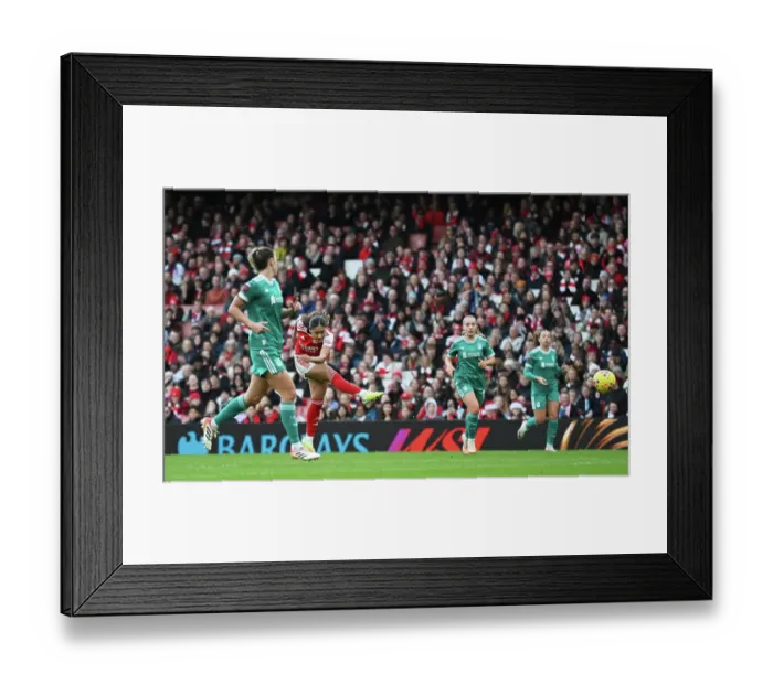Framed Print : Arsenal v Liverpool - Barclays Women's Super League Arsenal v Liverpool - Barclays Women's Super League