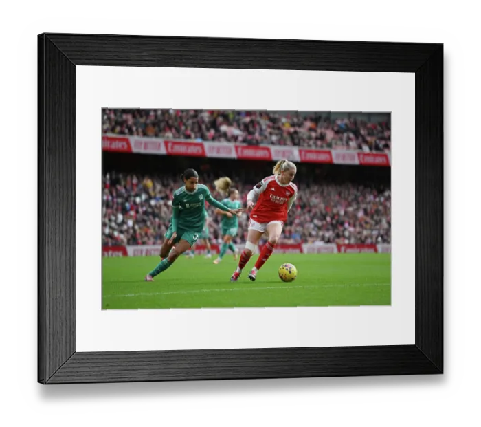 Framed Print : Arsenal v Liverpool - Barclays Women's Super League Arsenal v Liverpool - Barclays Women's Super League