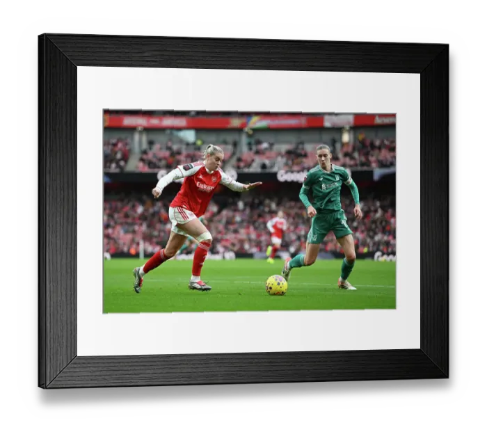 Framed Print : Arsenal v Liverpool - Barclays Women's Super League Arsenal v Liverpool - Barclays Women's Super League