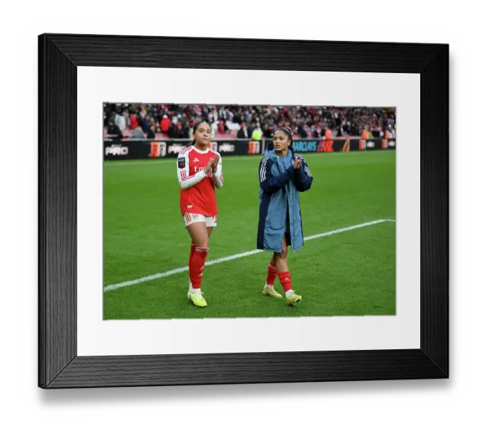 Framed Print : Arsenal v Liverpool - Barclays Women's Super League Arsenal v Liverpool - Barclays Women's Super League