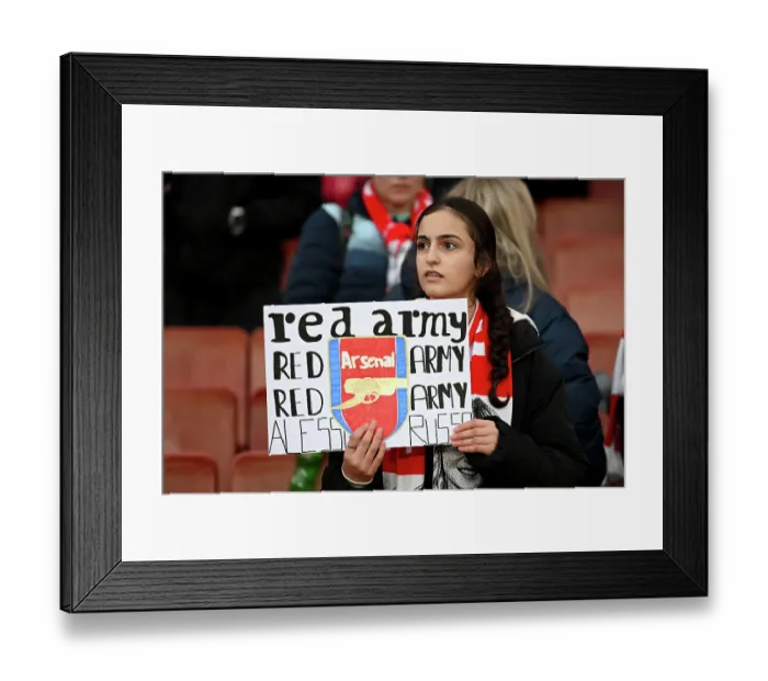 Framed Print : Arsenal v Liverpool - Barclays Women's Super League Arsenal v Liverpool - Barclays Women's Super League