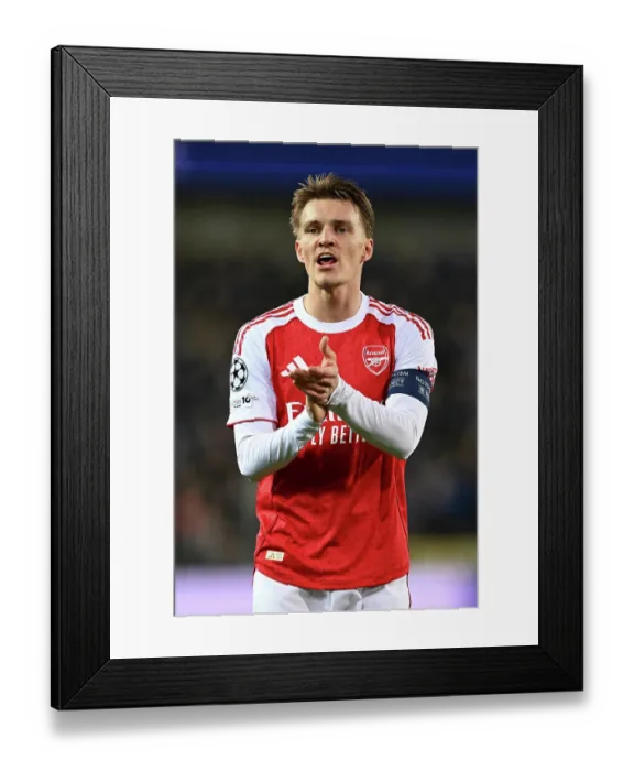 Framed Print : Club Brugge KV v Arsenal FC - UEFA Champions League 2025 / 26 League Phase MD6