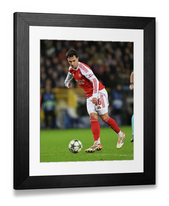 Framed Print : Club Brugge KV v Arsenal FC - UEFA Champions League 2025 / 26 League Phase MD6