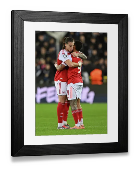 Framed Print : Club Brugge KV v Arsenal FC - UEFA Champions League 2025 / 26 League Phase MD6